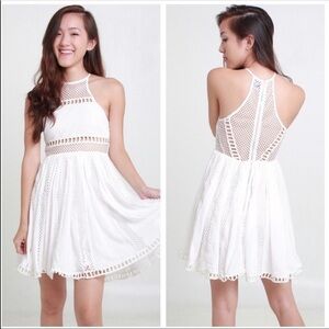 NWT Hello Molly Angel Biba Anya Skater Dress